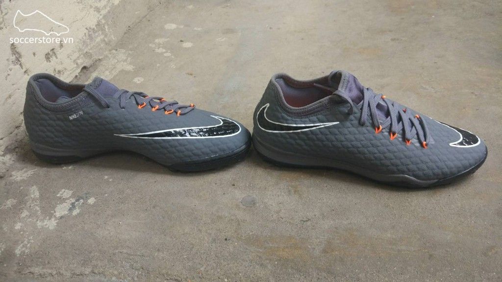 nike grey and orange hypervenoms